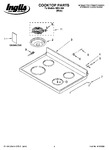 Diagram for 01 - Cooktop Parts