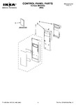 Diagram for 01 - Control Panel Parts