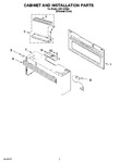 Diagram for 06 - Cabinet And Installation Parts