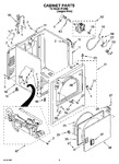 Diagram for 02 - Cabinet Parts