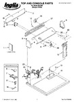 Diagram for 01 - Top And Console Parts