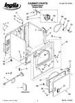 Diagram for 01 - Cabinet Parts