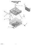Diagram for 06 - Dishrack Parts