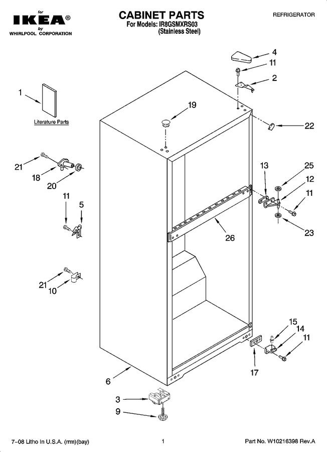 Diagram for IR8GSMXRS03