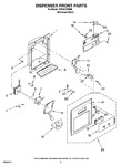 Diagram for 08 - Dispenser Front Parts