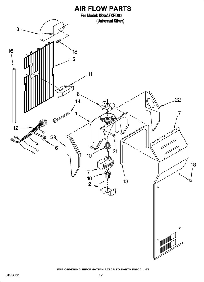 Diagram for IS25AFXRD00