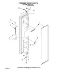 Diagram for 07 - Freezer Door Parts