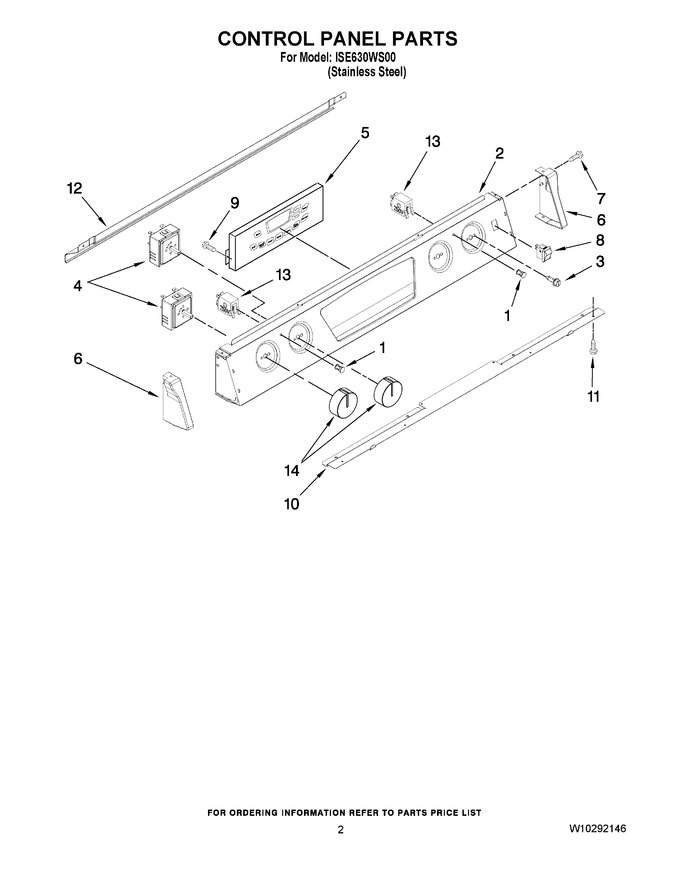 Diagram for ISE630WS00