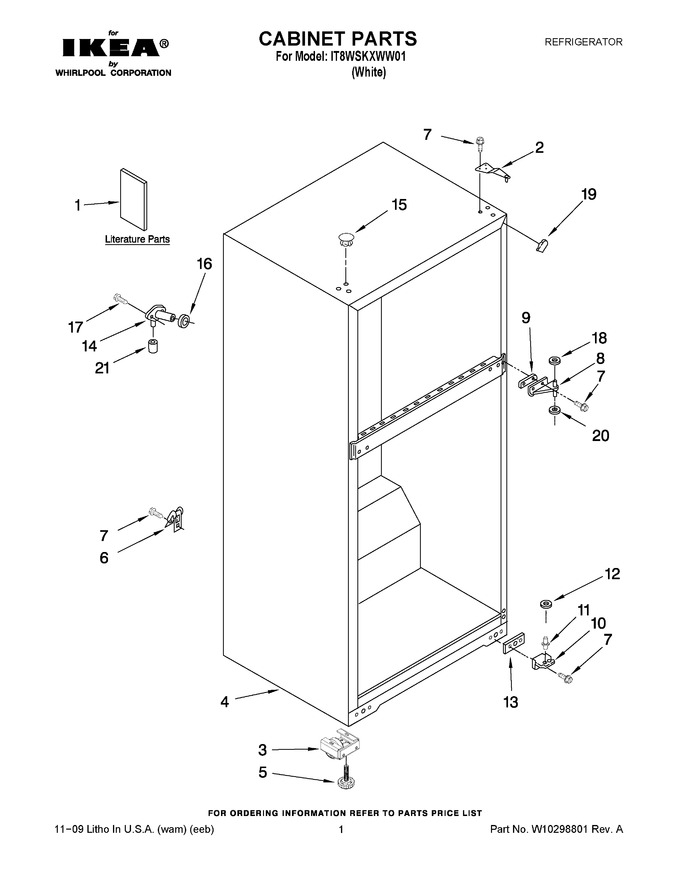 Diagram for IT8WSKXWW01
