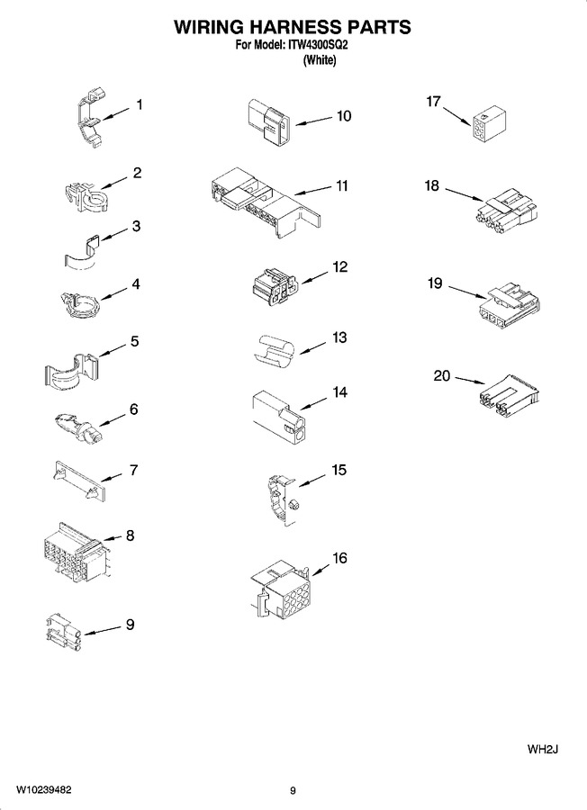 Diagram for ITW4300SQ2