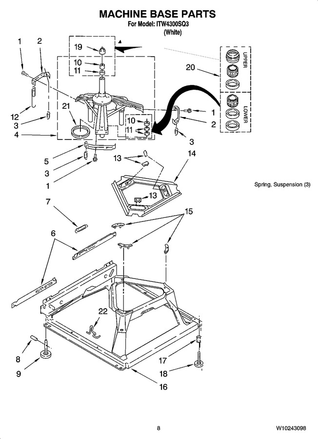 Diagram for ITW4300SQ3