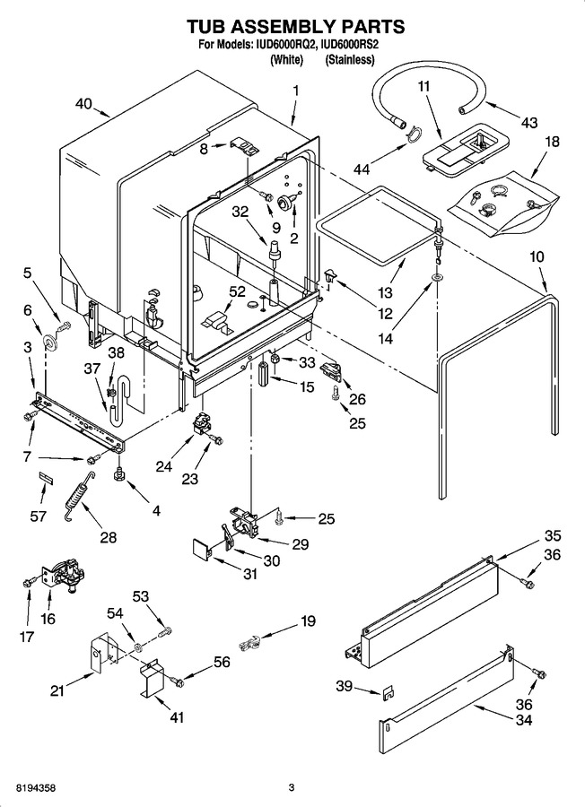 Diagram for IUD6000RS2