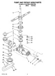 Diagram for 04 - Pump And Spray Arm Parts