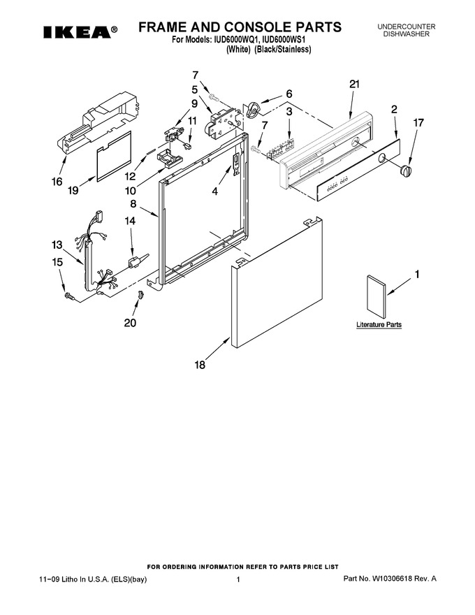 Diagram for IUD6000WS1