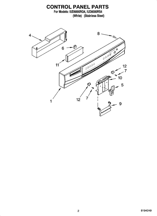 Diagram for IUD8000RS4