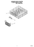 Diagram for 11 - Lower Rack Parts, Optional Parts (not Included)