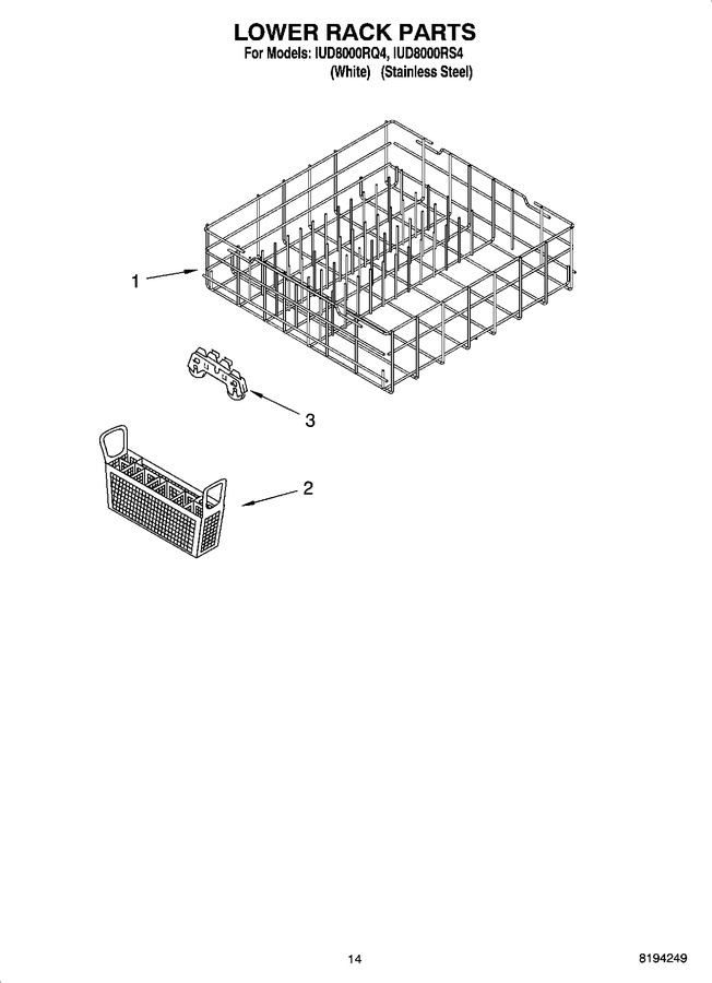 Diagram for IUD8000RS4