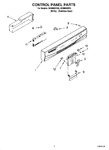 Diagram for 02 - Control Panel Parts