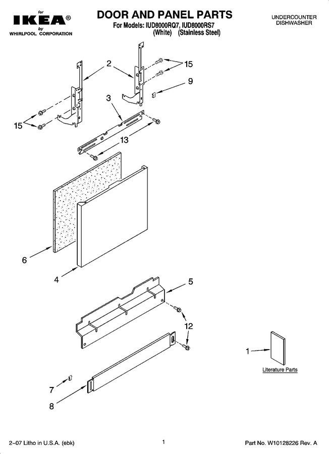 Diagram for IUD8000RS7