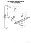 Diagram for 10 - Upper Wash And Rinse Parts