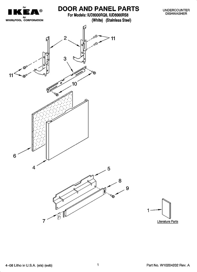 Diagram for IUD8000RS8