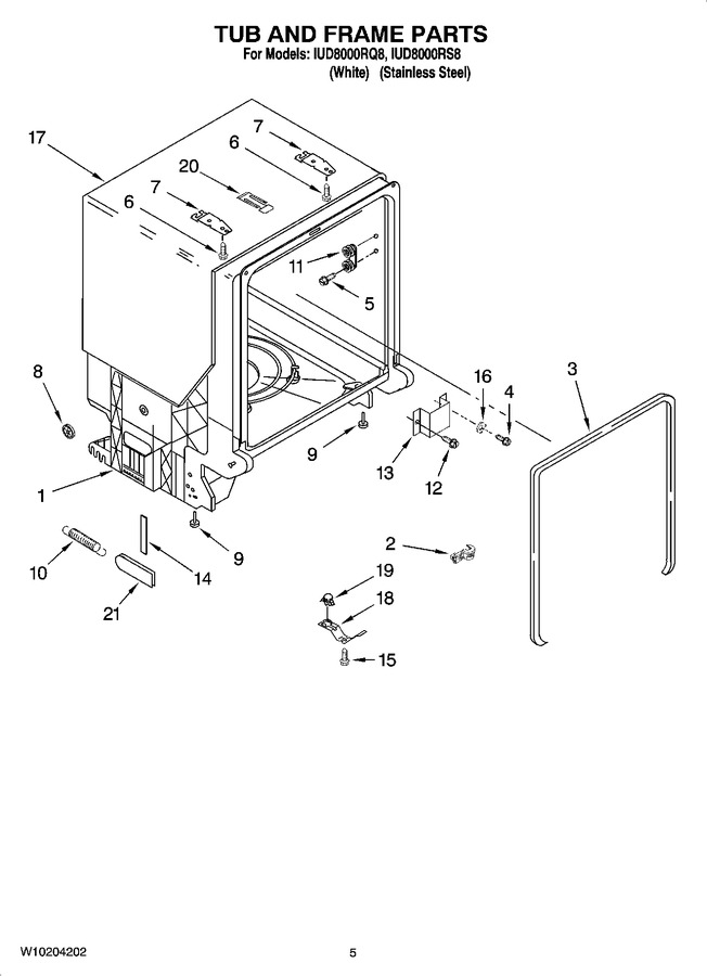 Diagram for IUD8000RS8