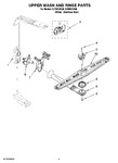 Diagram for 07 - Upper Wash And Rinse Parts