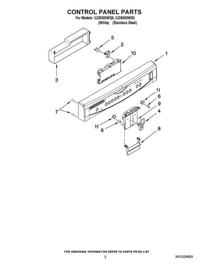Diagram for IUD8000WS0