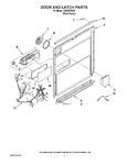 Diagram for 03 - Door And Latch Parts
