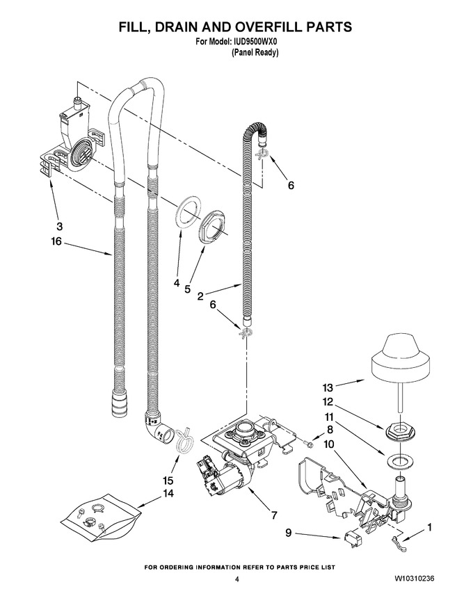 Diagram for IUD9500WX0