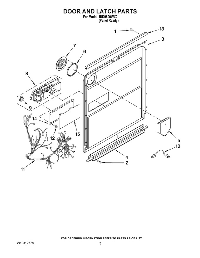 Diagram for IUD9500WX2