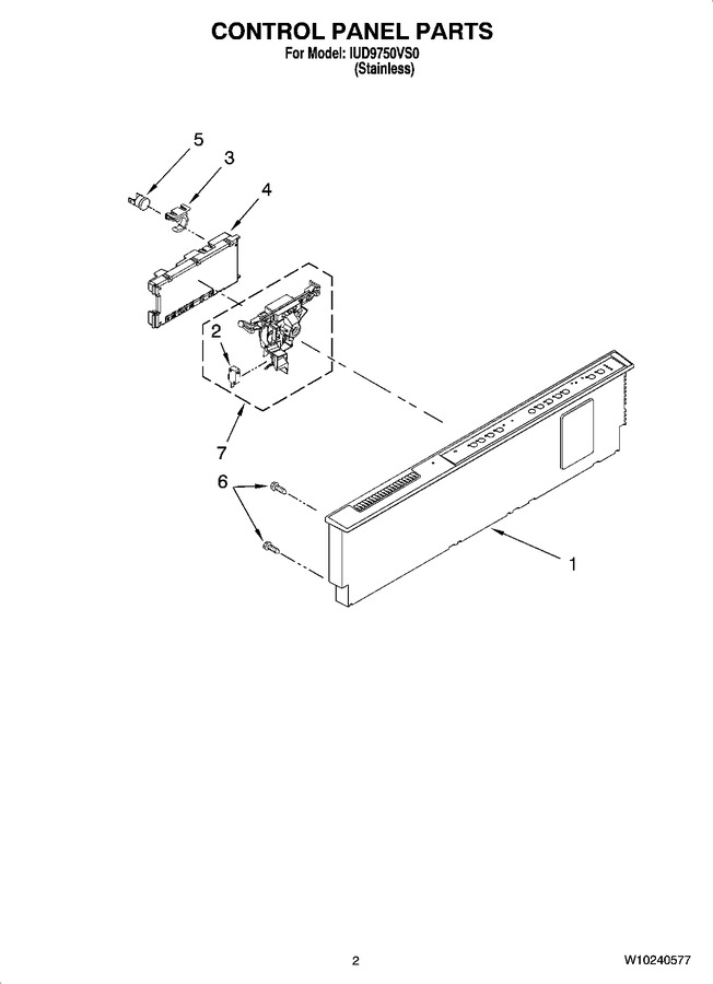 Diagram for IUD9750VS0