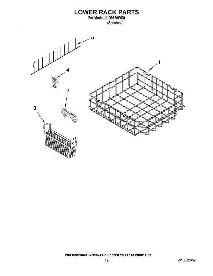 Diagram for IUD9750WS0
