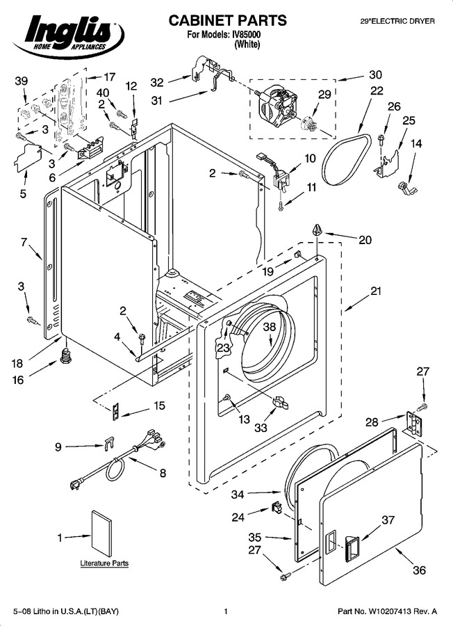 Diagram for IV85000