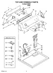 Diagram for 02 - Top And Console Parts