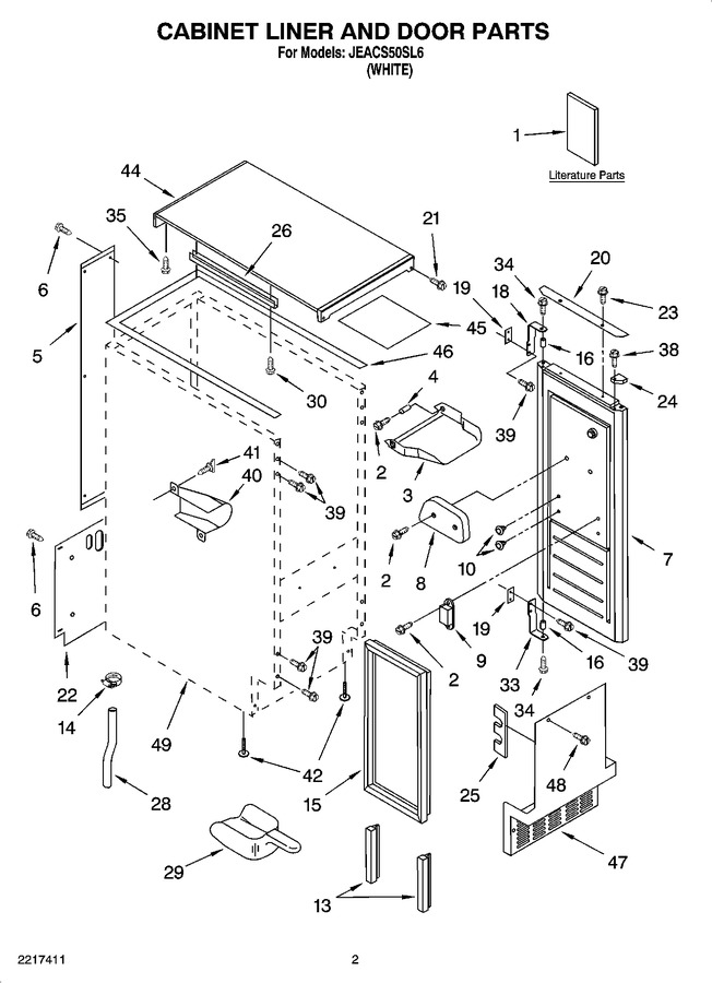 Diagram for JEACS50SL6
