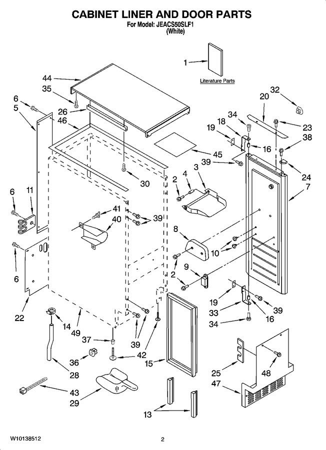 Diagram for JEACS50SLF1