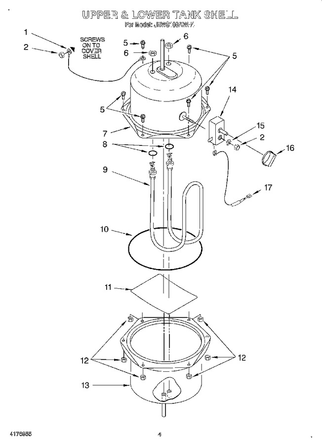 Diagram for JHWS160ACR4