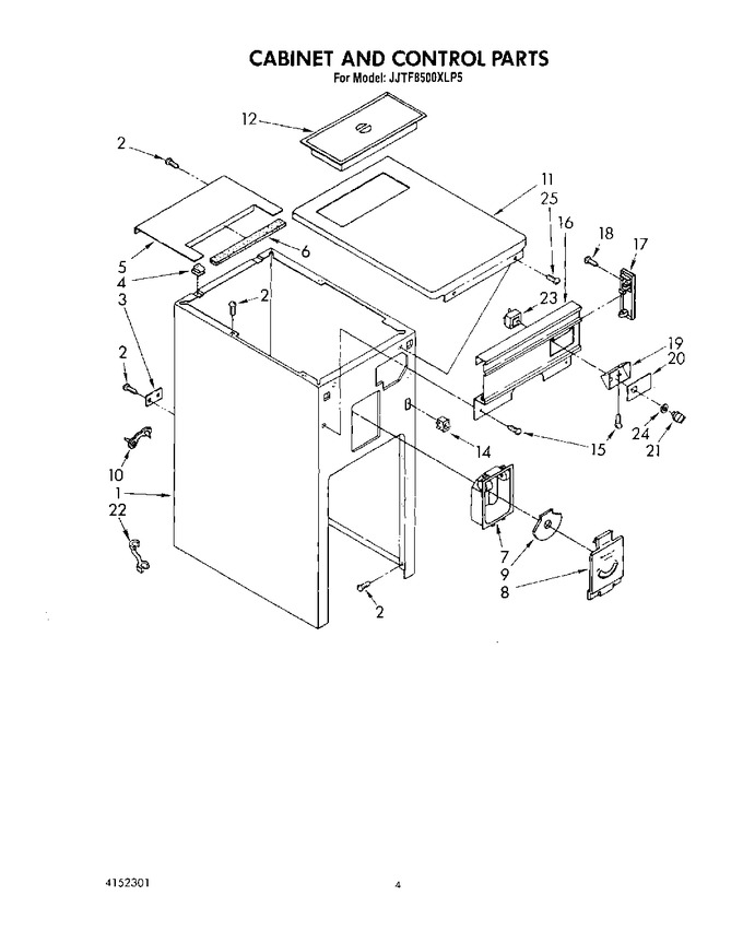 Diagram for JJTF8500XLP5