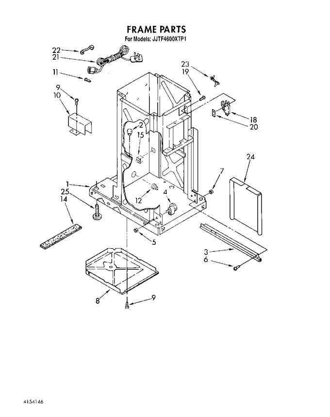 Diagram for JJTU4600XTP1