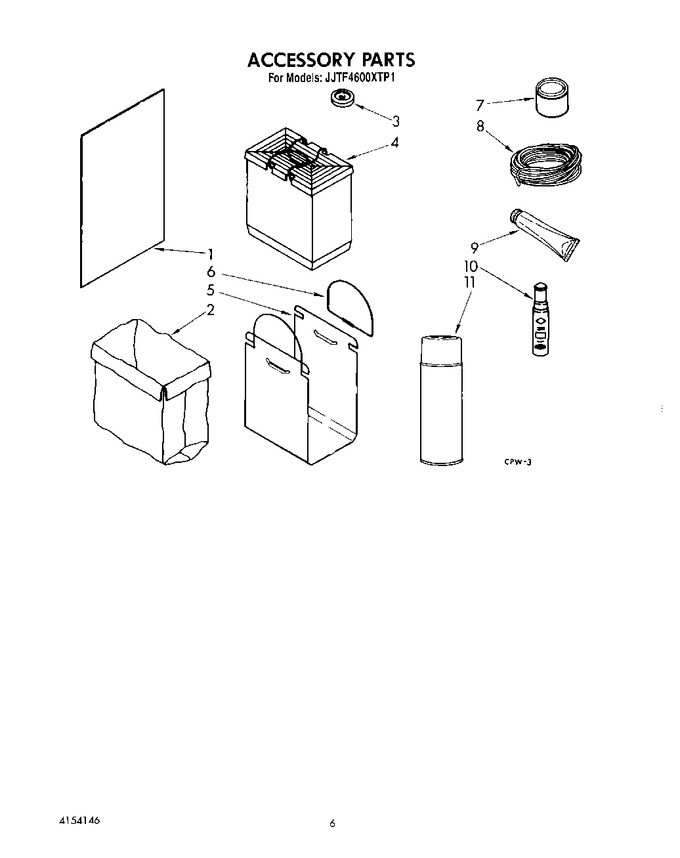 Diagram for JJTU4600XTP1
