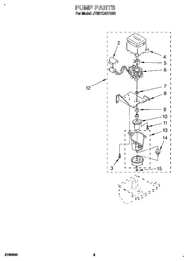 Diagram for JT051CAE1612