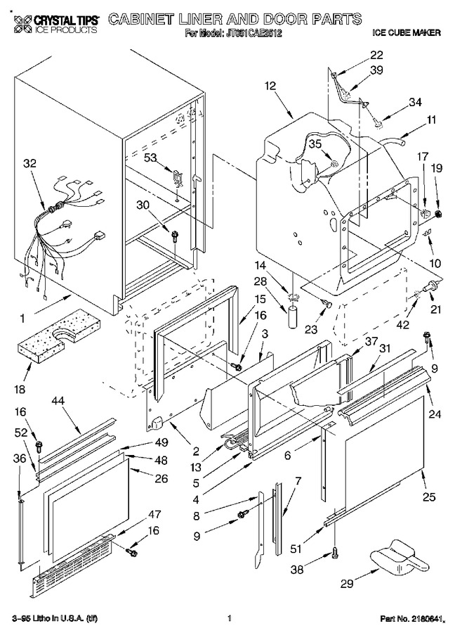 Diagram for JT051CAE2512