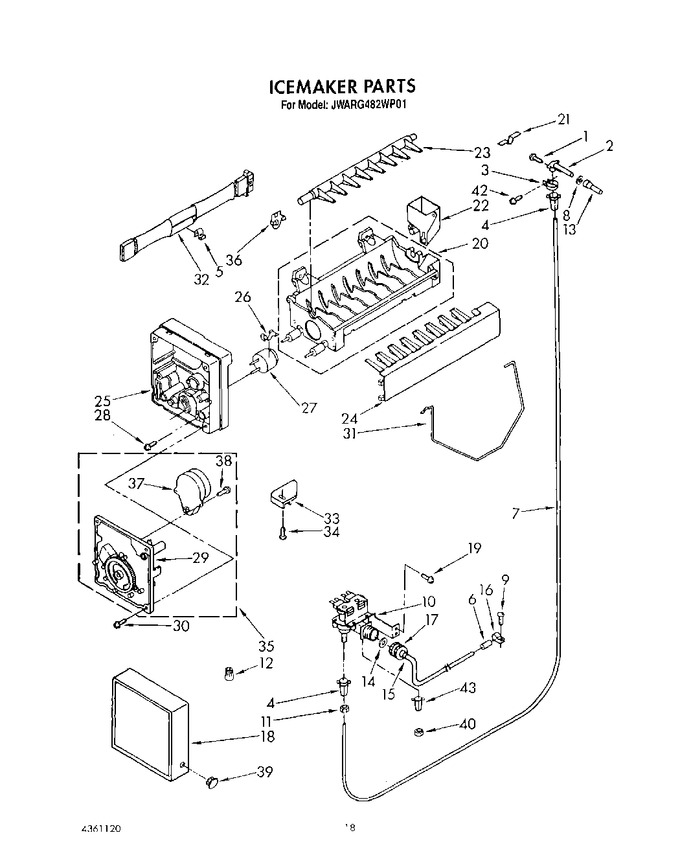 Diagram for JWARG482WP01