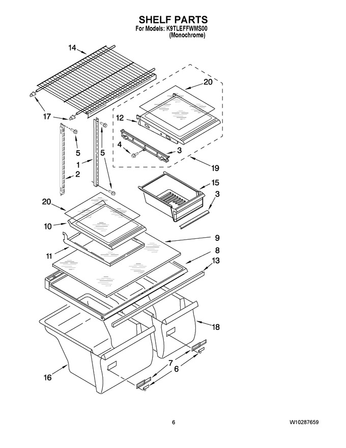 Diagram for K9TLEFFWMS00