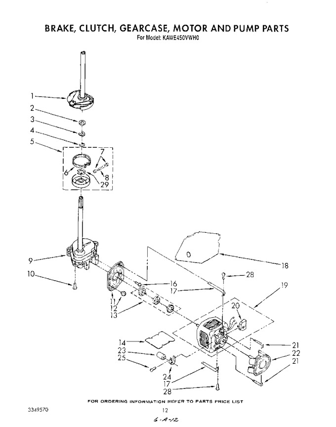 Diagram for KAWE450VWH0