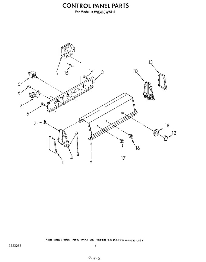 Diagram for KAWE460WWH0