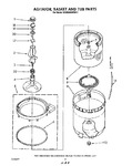 Diagram for 06 - Agitator, Basket And Tub