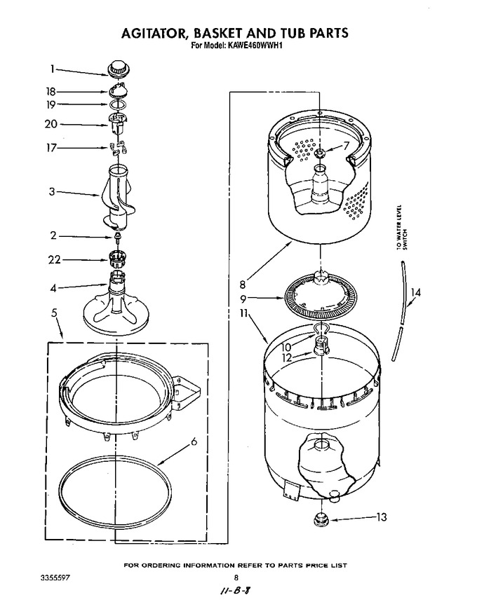 Diagram for KAWE460WAL1