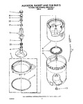 Diagram for 06 - Agitator, Basket And Tub